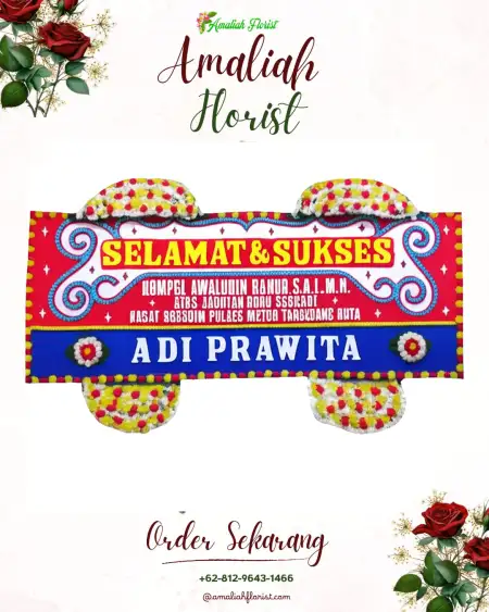 Papan Bunga Ucapan Selamat Sindangjawa